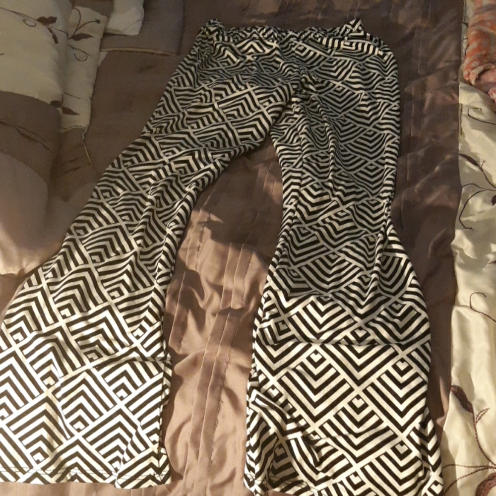 Flared dress pants